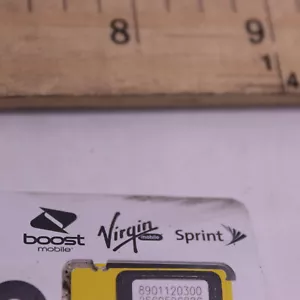 Sprint UICC ICC Nano SIM Card SIMOLW506TQ - Picture 1 of 4