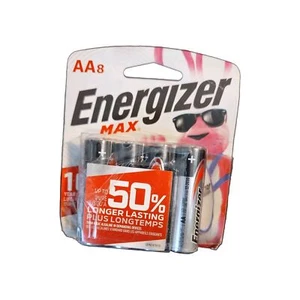 Energizer Max AA8- BUNDLE .  Exp:12/2030 - Picture 1 of 3