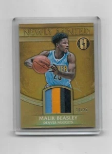 2016-17 Gold Standard Malik Beasley ROOKIE New Mint 4-Color Patch (#16/25) - Bild 1 von 2