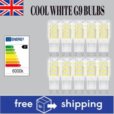 10 PCS G9 LED BULB 5W ENERGY SAVING LAMP WARM WHITE LONG LIFE - Image 1 of 4