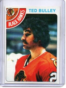 1978-79 TOPPS #217 TED BULLEY CHICAGO BLACKHAWKS - Picture 1 of 2