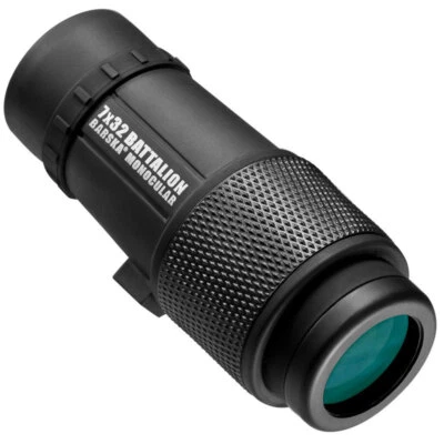 Barska 7x32 Battalion WP Black Monocular BAK4 Prism Glass Waterproof, AA11956 - Image 1 of 4