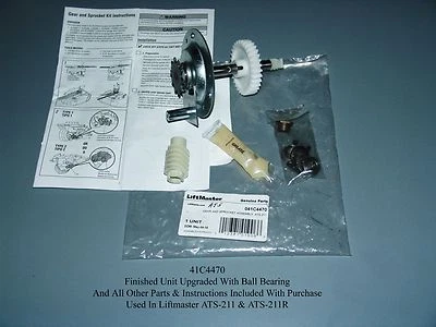 41C4470 RODAMIENTO DE BOLAS Chamberlain LiftMaster Abridor de puerta de garaje Juego de piñones de engranajes Foto 1 de 4