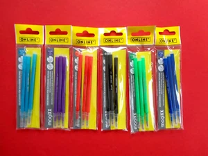 3 Stück Radierbare Ersatzminen Nachfüllminen f. ONLINE magiXX Gelschreiber 0,7mm - Bild 1 von 1