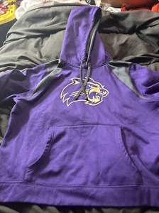 Felpa con cappuccio WCU viola donna 2xl 18-20 W Western Carolina University leggi - Foto 1 di 8