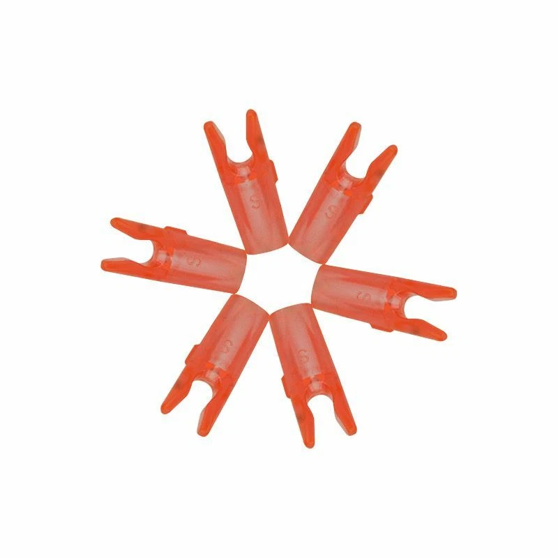 50pcs ID3.2mm Arrow Nocks Plastic Tails Pin Arrow Shaft DIY Archery Hunting  - Image 1 of 4