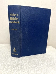 HALLEYS BIBLE HANDBOOK Halley Abbreviated Bible Commentary Zondervan ILLUSTRATED - Imagen 1 de 9