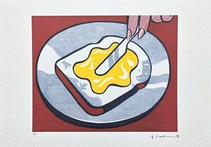 ROY LICHTENSTEIN - Breakfast  - signed, numbered edition 12/150 - Picture 1 of 5