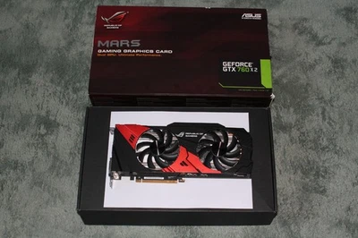 ASUS ROG MARS GeForce GTX 760 / Asus GeForce GTX 760 X2 Dual-GPU - Sticky shroud - Image 1 of 4