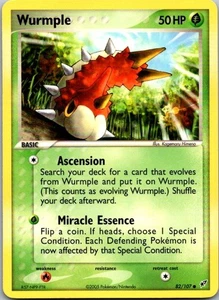 Wurmple Common Deoxys 82/107 quasi nuovo-MP - Foto 1 di 2