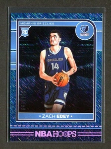 2024-25 Panini NBA Hoops - #239 Zach Edey [Storm] 234/299 Rookie Card RC - Picture 1 of 3
