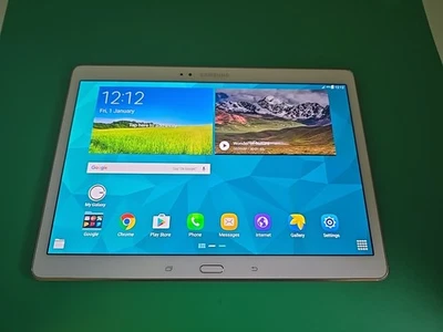 Samsung Galaxy Tab S SM-T805 16GB WiFi And 4G Unñoxked 10.5" White    ( DK547) - Image 1 of 4