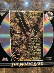 A Vision Shared: A Tribute to Woody Guthrie and Leadbelly (1988) Laserdisc Folk - Picture 1 of 4