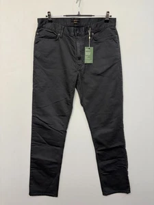 Pantalone uomo Quince comodo elasticizzato 5 tasche nuovo con etichetta taglia 34x32 antracite scuro D052 -7 - Foto 1 di 19