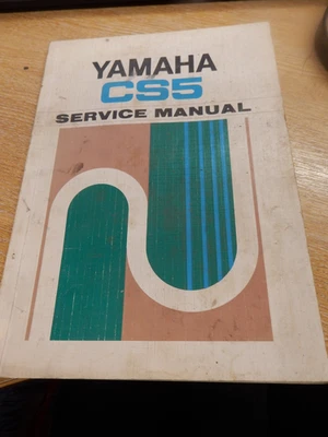 YAMAHA  CS5 SERVICE MANUAL NOV 1971 - Image 1 of 4