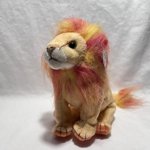 TY Beanie Baby - BUSHY il Leone Vintage Ty Beanie Babies Peluche Giocattolo - Foto 1 di 3
