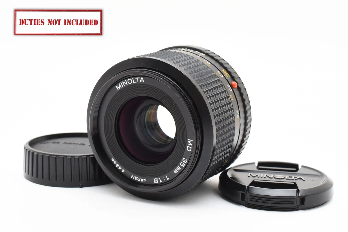Minolta 35mm Focal f/1.8 Camera Lenses for sale - eBay