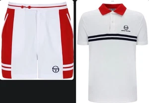 Sergio Tacchini SuperMac Tennis Poloshirt & Shorts limitierte Auflage - John McEnroe - Bild 1 von 4