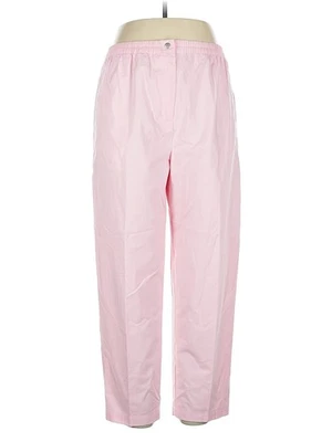 Pantalones informales rosa Karen Scott para mujer 14 Petites Foto 1 de 4