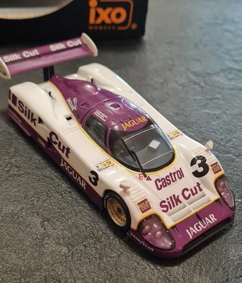 Modellino Le Mans 1:43 Jaguar XJR 12 1990 Cobb, Brundle, Nielsen IXO - Immagine 1 di 3