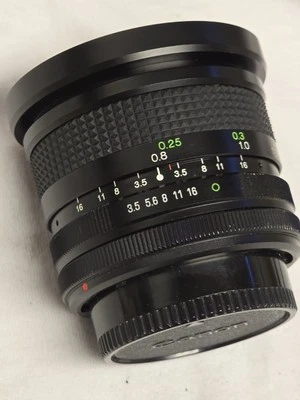 Vivitar MC Wide Angle 17mm F3.5 Ultra Wide Angle Prime Lens Canon FD from Japan - Image 1 of 4
