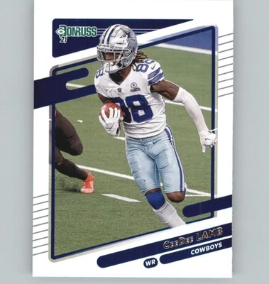 2021 Donruss CeeDee Lamb Cowboys - Image 1 of 2