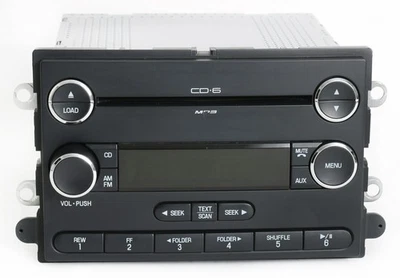 2008-09 Ford Taurus Mercury Sable Audiophile Radio AMFM 6 Disc CD 8G1T-18C815-DA - Image 1 of 4