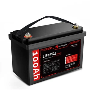 Dr. Prepare 12V 100Ah LiFePO4 Lithium Deep Cycle Battery[10-year Warranty] - Picture 1 of 36