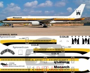 V1 Decals Boeing 757-200 Monarch Airlines for 1/144 Minicraft Model Kit - Bild 1 von 9