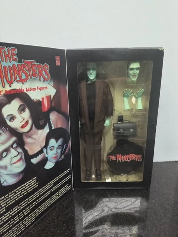 2004 Majestic Studios The Munsters Herman Munster 12" Action Figure  NEW Cover