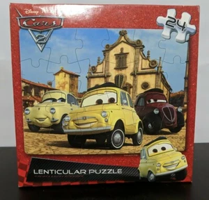 Disney 'Cars 2' 24 Piece Lenticular Puzzle 12"x9" - Sealed! - Picture 1 of 3