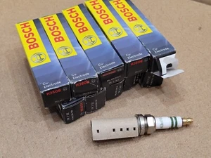X10 Bosch 0242235758 Spark Plug Petrol MN137919 FR7SE A1351500018 Quality - Picture 1 of 9