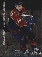 1999-00 (THRASHERS) BAP Millennium Autographs #17 Nelson Emerson