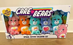 Care Bears Special Edition Sammlerset 5er-Pack exklusives Plüschtier neu versiegelt 2022 - Bild 1 von 14