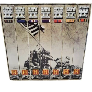 World War II The War Chronicles Box Set of 7 The History Channel VHS - Picture 1 of 5