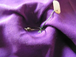 bague argent avec poincon - Picture 1 of 2
