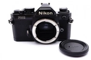Excelente+ Nikon Nueva Cámara fotográfica FM2 negra 35 mm réflex de Japón 158343 - Imagen 1 de 9