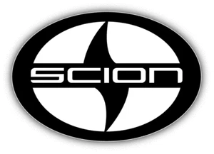 "Calcomanía pegatina para parachoques de automóvil Scion con logotipo - 3'', 5"" o 6""" - Imagen 1 de 1