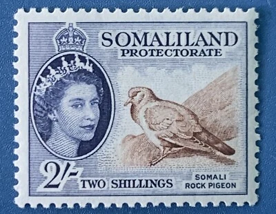 SOMALILAND PROTECTORATE 1953-58 QEII 2s Brown & blueish violet SG146 V.Fine Mint - Image 1 of 2
