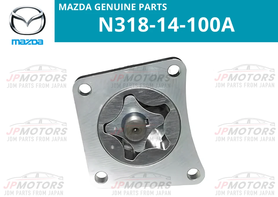 BOMBA FILTRO ACEITE MOTOR MAZDA ORIGINAL OEM RX-7 FC3S 13B N318-14-100A NUEVO Foto 1 de 4