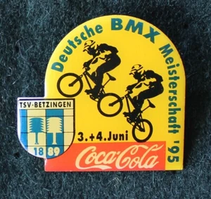 Deutsche BMX 95 limited edition 07531/53500 Coca cola coke  PIN - Imagen 1 de 2