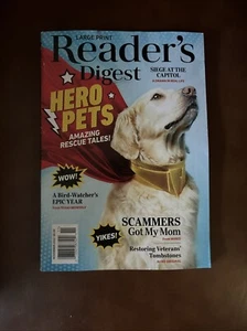 Reader's Digest Magazine Nov 2022 Hero Pets Siege at Capitol Bird Watcher Jan 6 - Picture 1 of 1