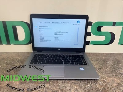 HP EliteBook 840 G4 i5-7200U 2.5GHz 8GB 256GB SSD - Image 1 of 4