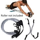 TPR Ab Roller Pull Rope Auxiliary Exercise Waist Abdominal Fitness Bands