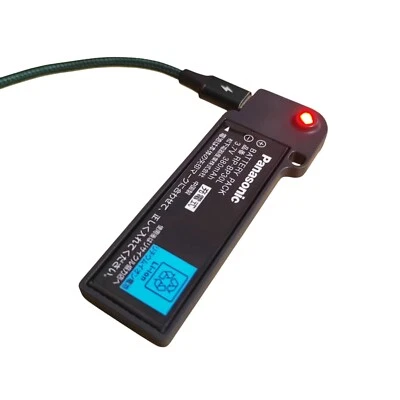 Зарядное устройство для аккумулятора USBC для Panasonic POTABLE MD PLAYER SJ-MJ97 MD99 RP-BP30L - Изображение 1 из 2