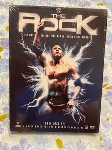 DVD The Rock Three DIsc Set Most Electrifying Man in Sports Entertainment NEW - Picture 1 of 19