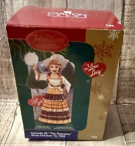I Love Lucy Carlton Karten Ornament Zigeunerkönigin "Die Operette" 2006 Lucille Ball - Bild 1 von 5