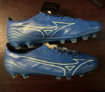 Mizuno Alpha Japan Spirit Soccer Cleats Made In Japan Mens Size 9 - Image 1 of 4