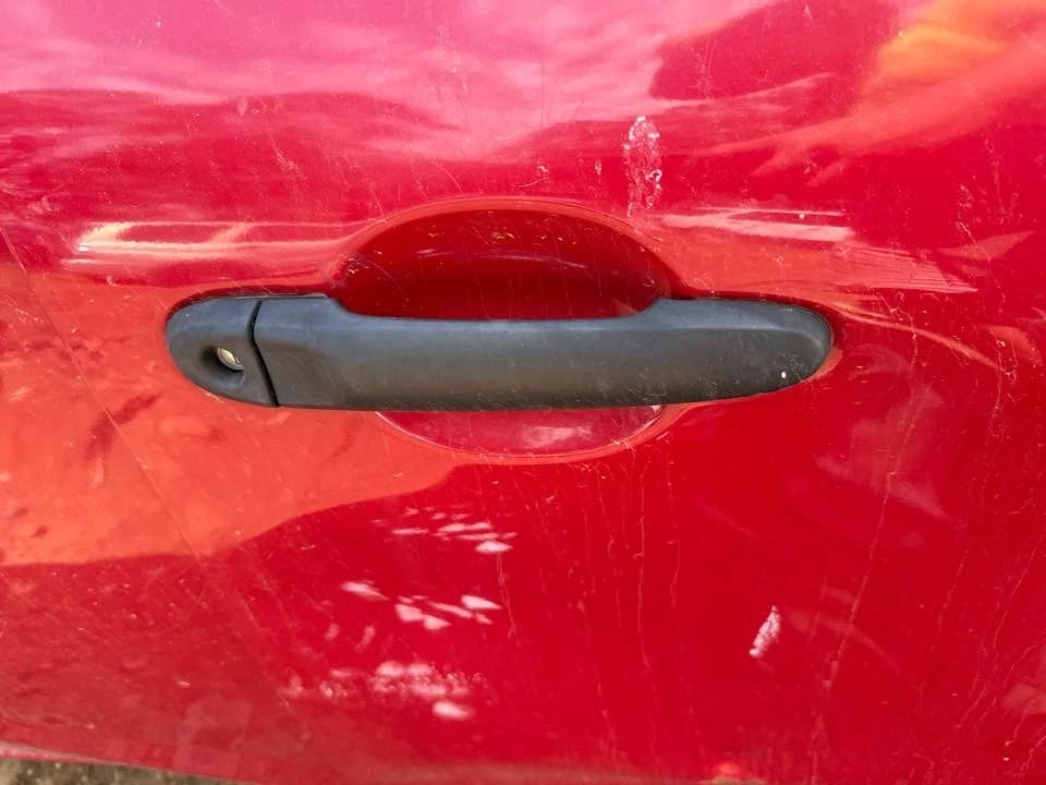 2011 Nissan Micra K13 Red RH Front Door Handle AY4 #B844 - image 1 of 4