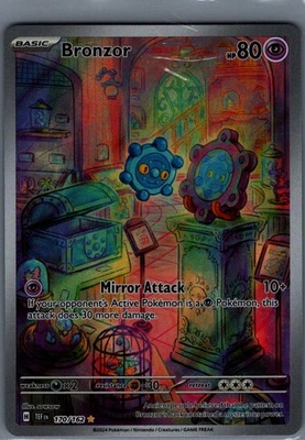 Bronzor Illustration Rare SV05: Temporal Forces 170/162 NM - Image 1 of 2